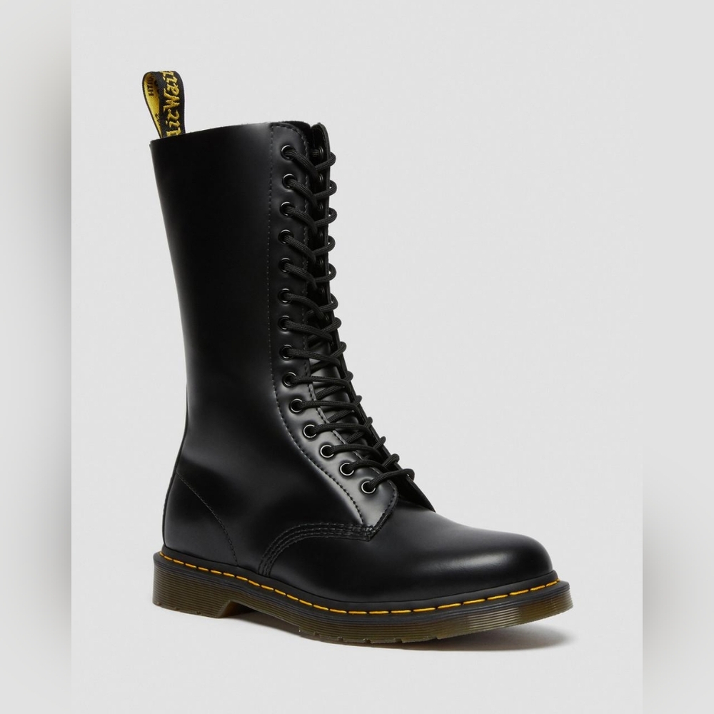 Dr Martens 1914 Smooth Leather Tall Boots Unisex